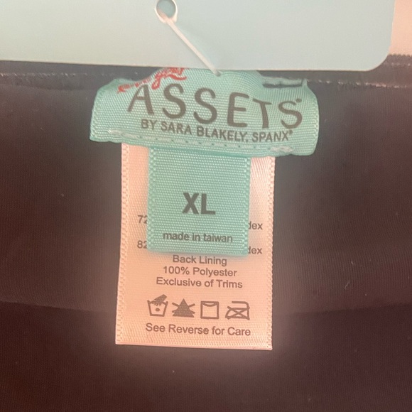 Assets by Spanx, black shapewear bathing suit bottom. - Picture 3 of 3